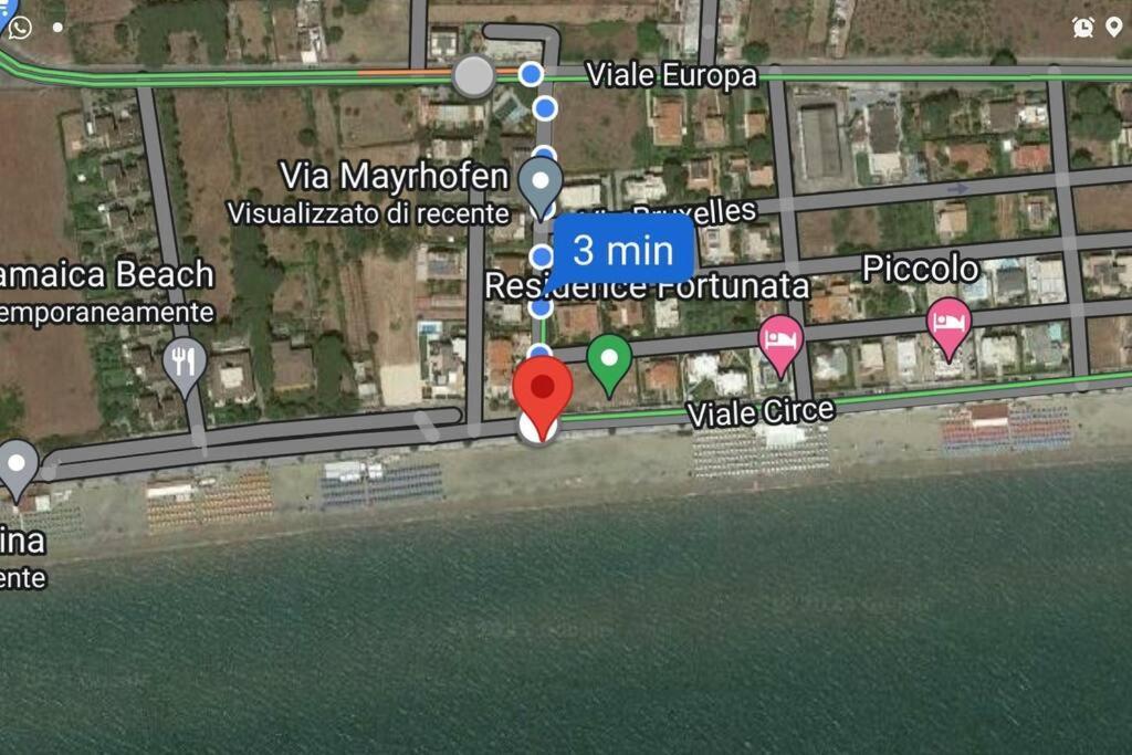 Inclanto Beach House, Mare A 150 Mt Terracina Εξωτερικό φωτογραφία